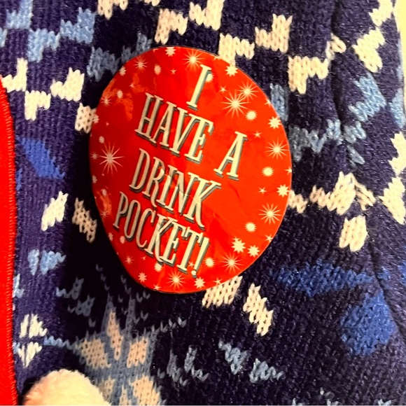 Holiday Hype Ugly Christmas Sweater Large drink holder - Picture 5 of 12